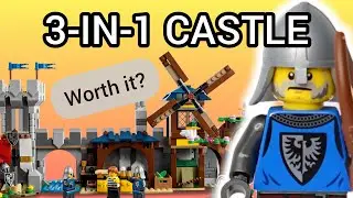 LEGO 3-in-1 Castle: Alternate Build Review (31120)