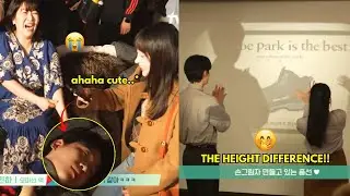 Minha & Junho play with shadows before filming😆 It’s more chaotic thanks to Lee Junho’s silly ideas!