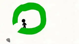 упал