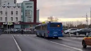 Автобус ЛиАЗ 6213.22 №191181 на 741 маршруте в Митино