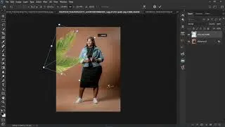 Photo Retouching: Framing and Blur Frame with Leaves [Class 5 C]