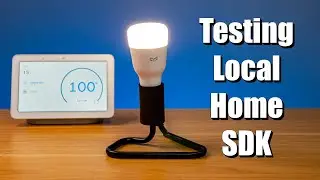Testing the Speed of Google's Local Home SDK on Yeelight Smart Lights