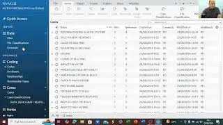 #nvivo #penelitiankualitatif CASE CLASSIFICATIONS mengelola data lebih rapi dengan NVIVO