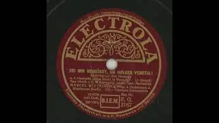 Sei Mir Gegrüsst, Du Holdes Venetia - Marcel Wittrisch