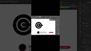 Abstract Letter C Logo design in illustrator