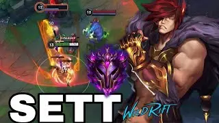 WILDRIFT | SETT TOP LANE ULTIMATE GUIDE TIPS & TRICKS | MASTER RANK💯