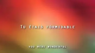 Stromae - Formidable (HD) (lyrics) (Français & English)