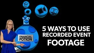 5 Ways to Use Recorded Event Footage! Easy Tips and Tricks to make your Set look more Professional!!