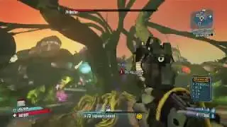Hector boss fight(lvl 72 Gaige) - BL2 Fight for Sanctuary DLC