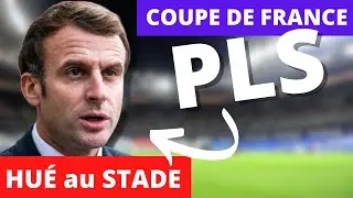 Emmanuel Macron HUÉ au STADE DE FRANCE