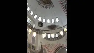 Süleymaniye Camii Cuma Namazı İç Ezan 04.12.2015
