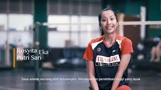 CeritaBINUSIAN Episode 8 - Harumkan Indonesia, Rosita pilih menjadi Altlet Bulu Tangkis