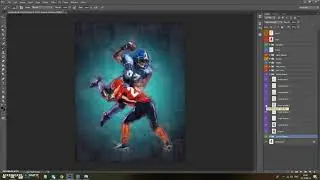 Characters photoshop action by RedVokinputs (Tutorial Video)
