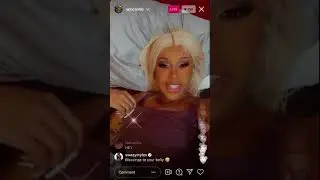 Cardi B nipple pops out on Instagram live while talking freaky about Offset