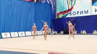Воспитанницы МУОР №1 на Всероссийских соревнованиях 