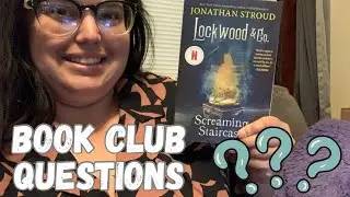 Book Club Questions for The Screaming Staircase with @Sharmainesstaycation #pageturnerbookclub