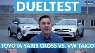 Dueltest:  Toyota Yaris Cross vs. VW Taigo