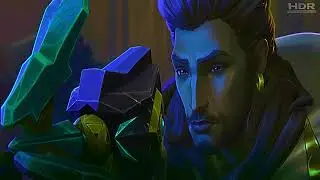 4k hdr 리그오브레전드 면죄 2021 빛의감시자 시네마틱  hdr 버전