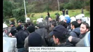 etv KTÜ'DE PROTESTO