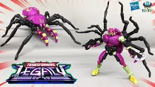 Transformer LEGACY Deluxe Class Tarantulas  Toy review