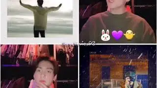 BTS Jungkook reaction to Jimin (Promise) and Taehyung (Sceneryby)