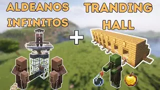 VILLAGER FARM + Trading Hall with DISCOUNTS | Minecraft JAVA 26.2 (Very Easy and Efficient)