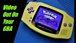 GBA IPS V3 with video out from Handheld Legend