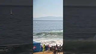 Today I finally felt more in tune 🙏 Steamer Lane 01.28.2024 🏄    #LongboardSurfing #Longboardarian