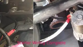 C3 LS Swap Pt 18: Starter Wiring Complete. First Crank of the LS1. Oil Pressure Good!!!