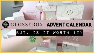 Unboxing the Glossy Box Advent Calendar 2020