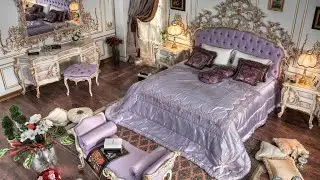 Graceful, bright and beautiful bedrooms in the royal Baroque style.