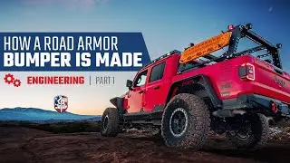 How We Make A Road Armor Bumper [Engineering Interview]