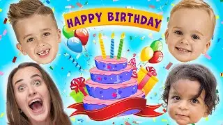 क्रिस ने अपने दोस्त का जन्मदिन मनाया - बच्चों की जन्मदिन पार्टी!