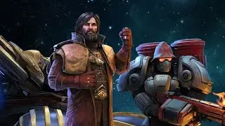 Mengsk vs Mengsk and Abathur in Testing Earthsplitter (Sc2 Direct Strike Commanders)