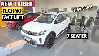 Renault Triber TECHNO FACELIFT 2025 | Value for Varient Ful  review