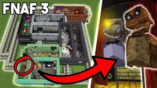 I BUILT a Realistic FNAF Horror Attraction in Minecraft!