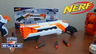 Nerf Elite Rough Cut Нерф Дробовик Распаковка и тест Сравнение с другими моделями