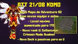 Atualização KDMO 21/08/2024 - Digimon Masters Online