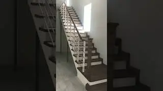 Лестница на металле под обшивку 