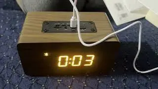 Wooden Bluetooth speaker