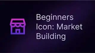 Figma Beginner Icons: Market Icon