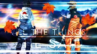 All the Things She Said - Naruto vs Sasuke [EDIT/AMV]