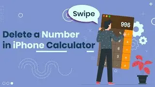 Delete a Number in iPhone Calculator without starting over | Swiping isn't just for Tinder!