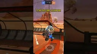 Rocket League small clean double tap ❓❓❓#rocketleague