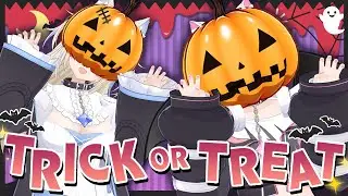 【3D TRICK OR TREATING】trick or treat, smell feet, good to eat 🎃🐾 【FUWAMOCO】