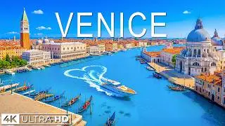 Venice Italy 4K Drone Footage | The Most Beautiful Canal City in the World