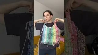 История про остатки пряжи #crochet #левша #вязаниекрючком