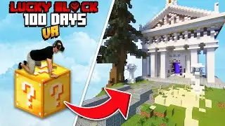 100 Days But it’s ONE LUCKY BLOCK…Here’s What Happened
