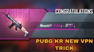 PUBG KR NEW VPN TRICK INDIAN SERVER | MOONTIDE RABBIT-SCAR-L SKIN |  Stereotype - TOKYO 2099