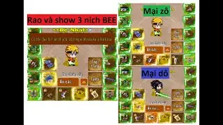 rao và show 3 ních ngon đến tầm trung sever Killer Bee cho ae lựa | Làng Lá Phiêu Lưu Ký - HTC game
